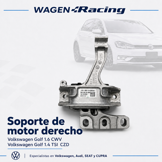 SOPORTE MOTOR DERECHO ORIGINAL 5Q0199262BE
