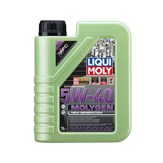 Aceite 5W40 Molygen Nueva Generación X 1L